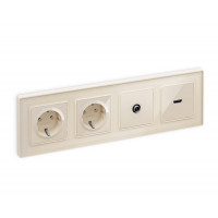 Розетка Ambrella Volt MA313030