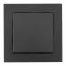 Выключатель Артемилано SET06-1-30-1 black