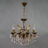 Подвесная люстра AMBIENTE by BRIZZI 2128/8 PB Tear Drop