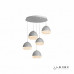 Каскадная люстра iLedex WLD8885-5Y WH