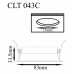 Влагозащищенный светильник Crystal Lux CLT 043C WH