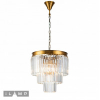 Каскадная люстра iLamp 7383/6P BR
