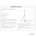 Подвесной светильник iLedex 8075P/S-18W-3000K MBK-WH