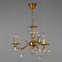 Подвесная люстра AMBIENTE by BRIZZI 2226/3 AB Tear Drop