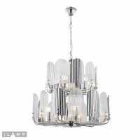 Подвесная люстра iLamp 15571-12 CR+MULT