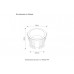 Влагозащищенный светильник Crystal Lux CLT 008C83 WH 3000K IP54