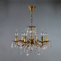 Подвесная люстра AMBIENTE by BRIZZI 2226/6 AB New Leaf