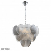 Подвесная люстра iLamp 15617-9 CR+MULT