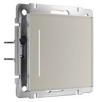 Выключатель Werkel W4513641 дымчатый
