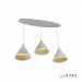 Каскадная люстра iLedex WL8858-3A WH
