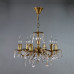 Подвесная люстра AMBIENTE by BRIZZI 2226/6 AB New Leaf